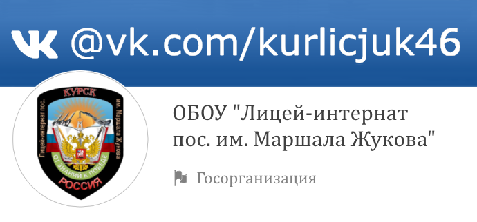 Новости лицея-интерната в ВК